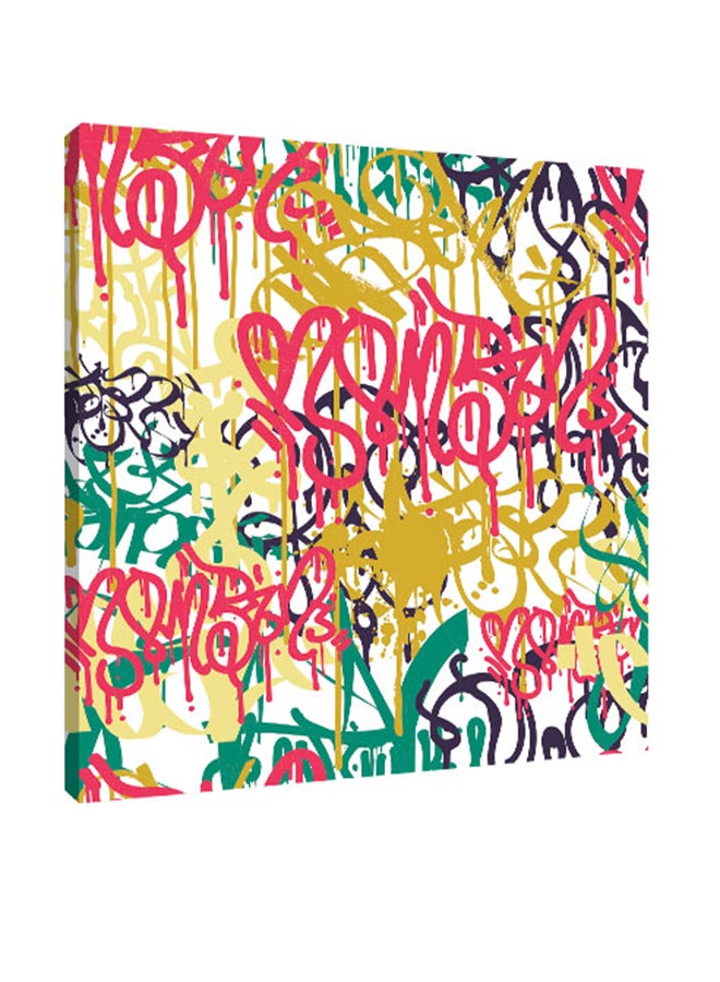 Sasb Canvas Wall Painting With Hidden Frame Multicolour 50x50x2.5cm 