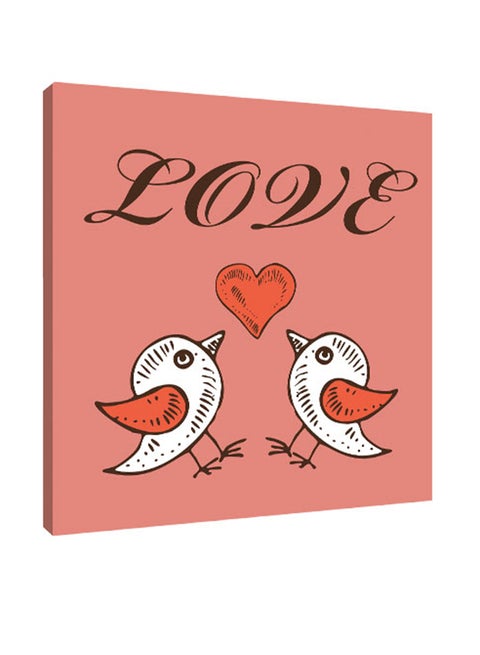 Canvas Wall Painting With Hidden Frame Multicolour 80x80x2.5cm