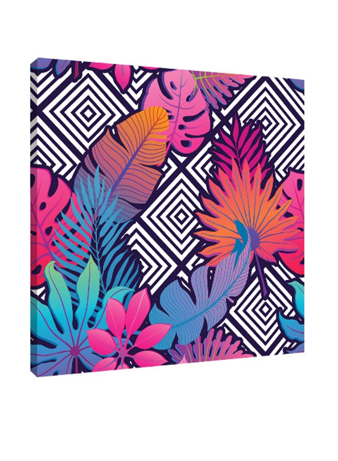 Sasb Canvas Wall Painting With Hidden Frame Multicolour 80x80cm 