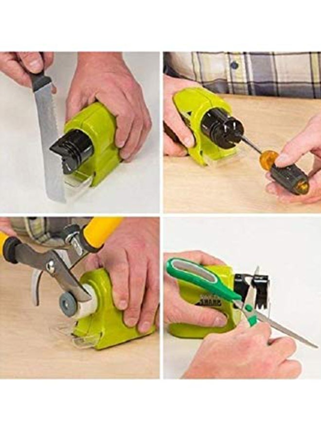 Generic - Cordless Motorized Knife Sharpener Green - Image 1