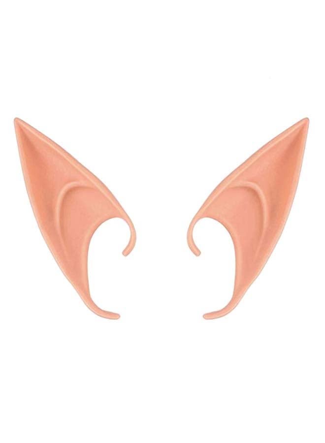 Pair Of Party Props Soft Pointed Fairy Pixie Elf Ear  - Image 1