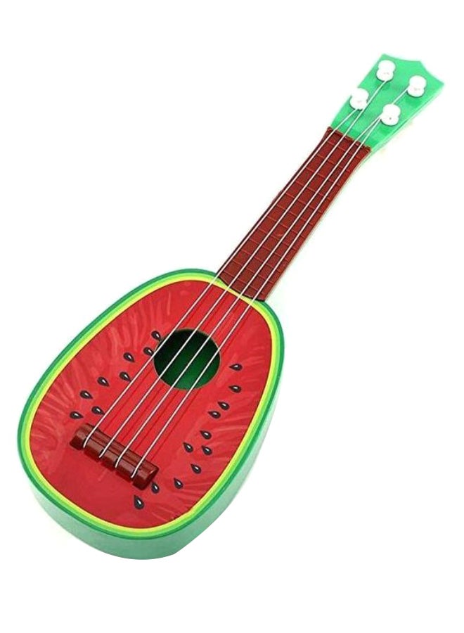Mini Fruit Design 4 String Ukulele Xylophone Guitar  - Image 1