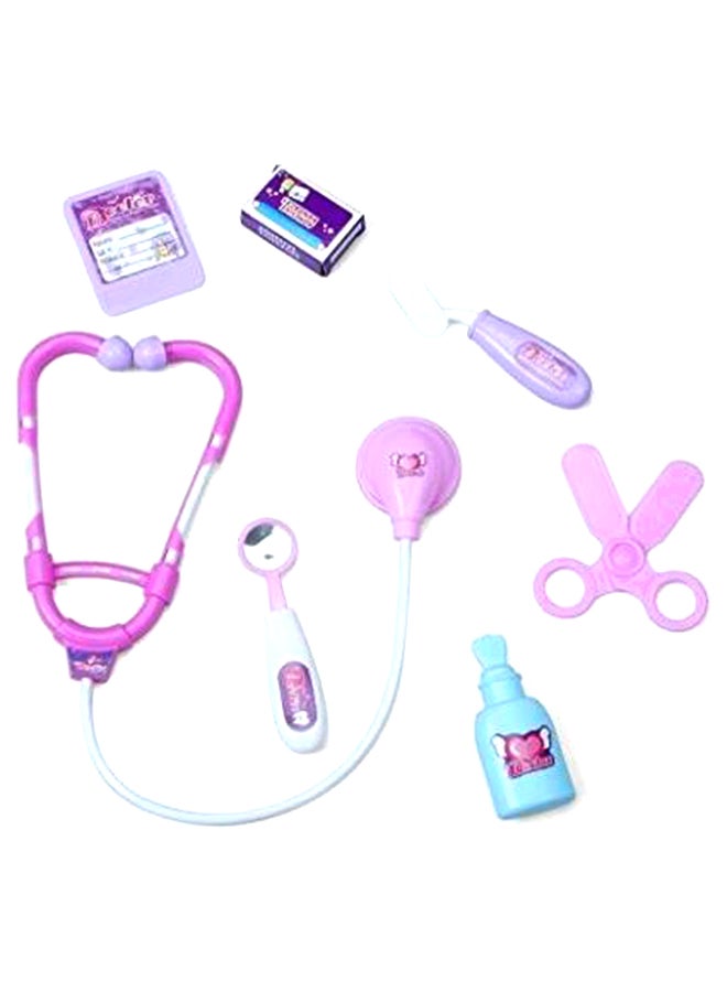 مجموعة مُكوّنة من 14 قطعة ألعاب مشابهة لمعدّات الطبيب للّعب - Image 2