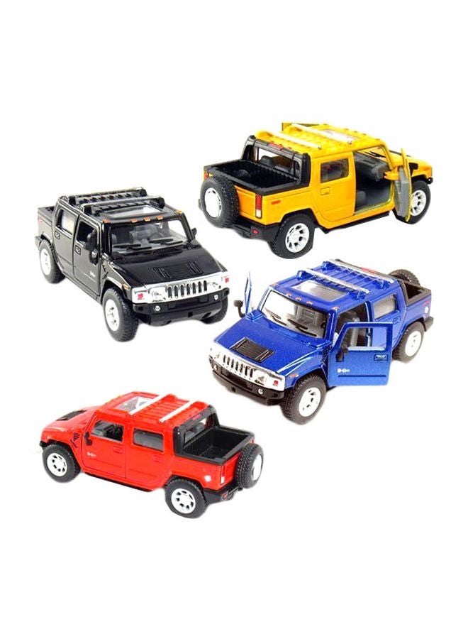 Kinsmart 4-Piece Hummer H2 Playset Toy  - Image 1