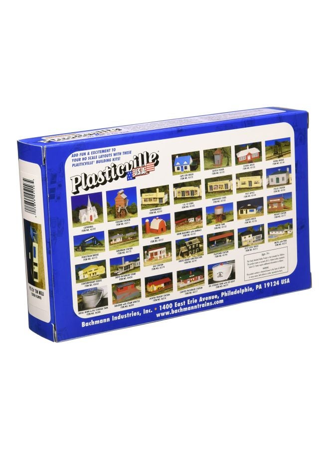 باخمان ترينز طقم نموذج Plasticville U.S.A. Ranch House طراز 45156 - Image 3