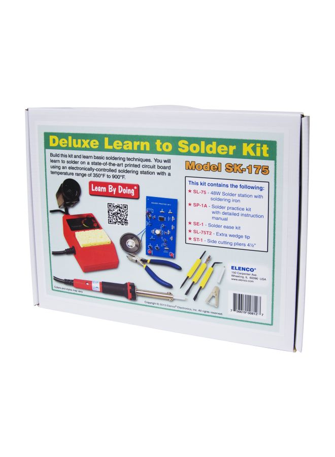 إلينكو طقم أدوات فاخرة لتعليم اللحام بالقصدير طراز SK-1752 - Image 2