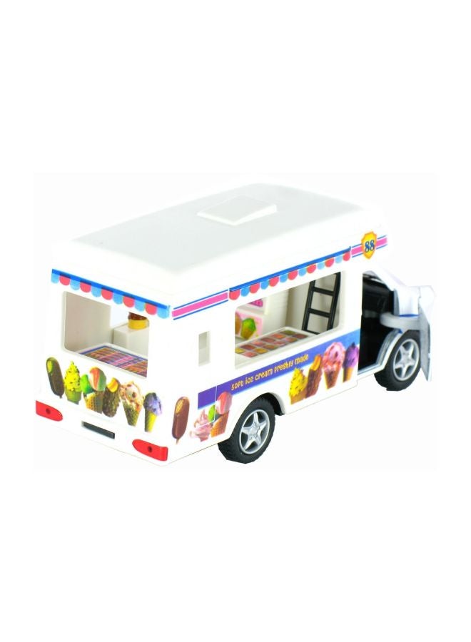 KinsFun Action Ice Cream Vending Truck White - Image 3