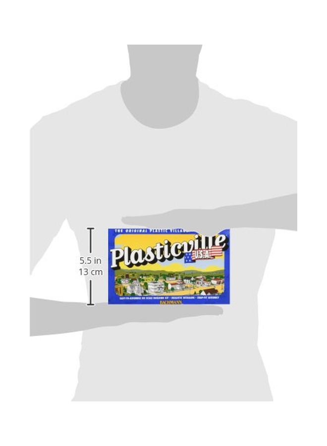 باخمان ترينز مجموعة نماذج سكة حديدية من بلاستسيفيل الولايات المتحدة الأمريكية مكونة من قطعتين طراز 45175 - Image 3