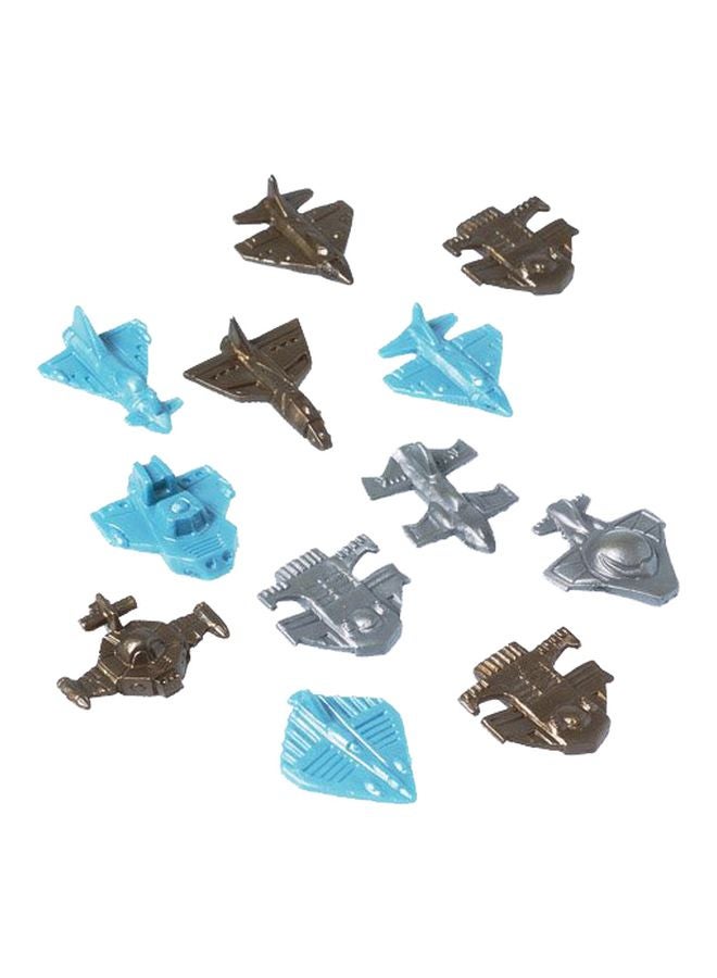 U.S. Toy 72-Piece Space Ship Cruisers Vehicle Play Set USTVL78 Multicolour 