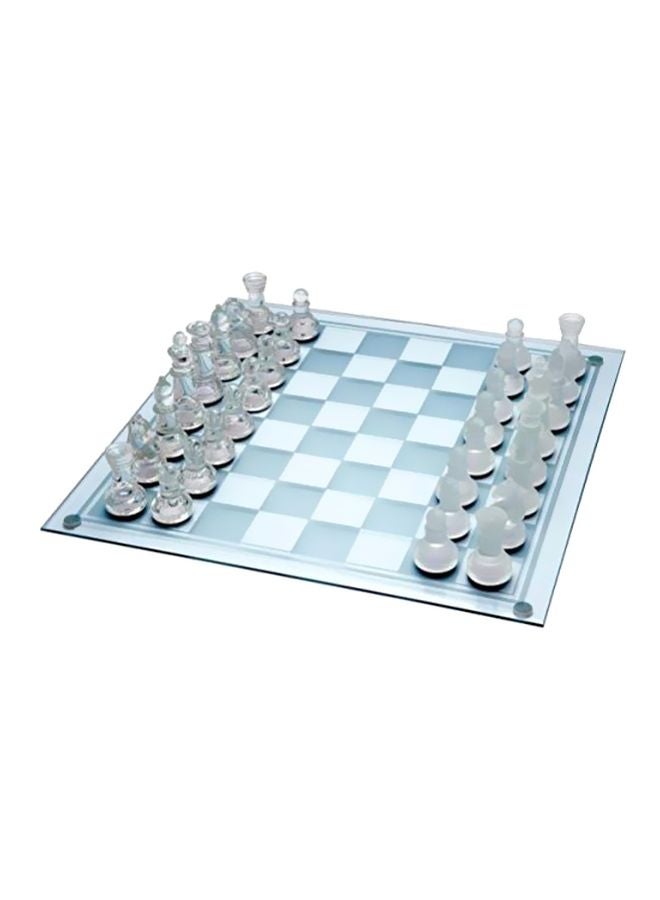 ماكسام مجموعة شطرنج زجاجي من 32 قطعة - Image 1