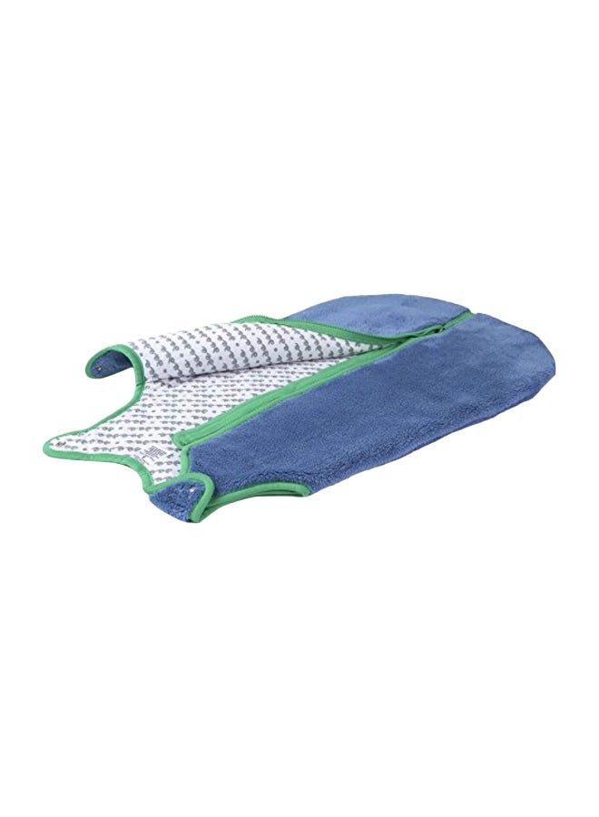 Baby Deedee Nest Teddy Sleeping Bag Cotton Blue /green 26.7x8.1x29cm 