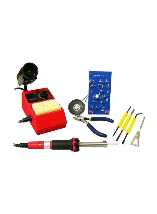 إلينكو طقم أدوات فاخرة لتعليم اللحام بالقصدير طراز SK-1752 - Image 1