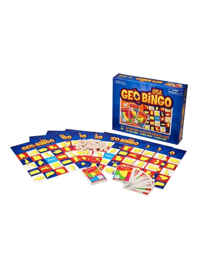 Geotoys Educational Geography Board Game GEO 114 - Image 1