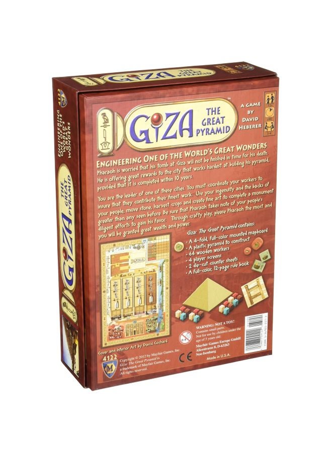 Mayfair Games Giza:The Great Pyramid Board Game 4122  - Image 2