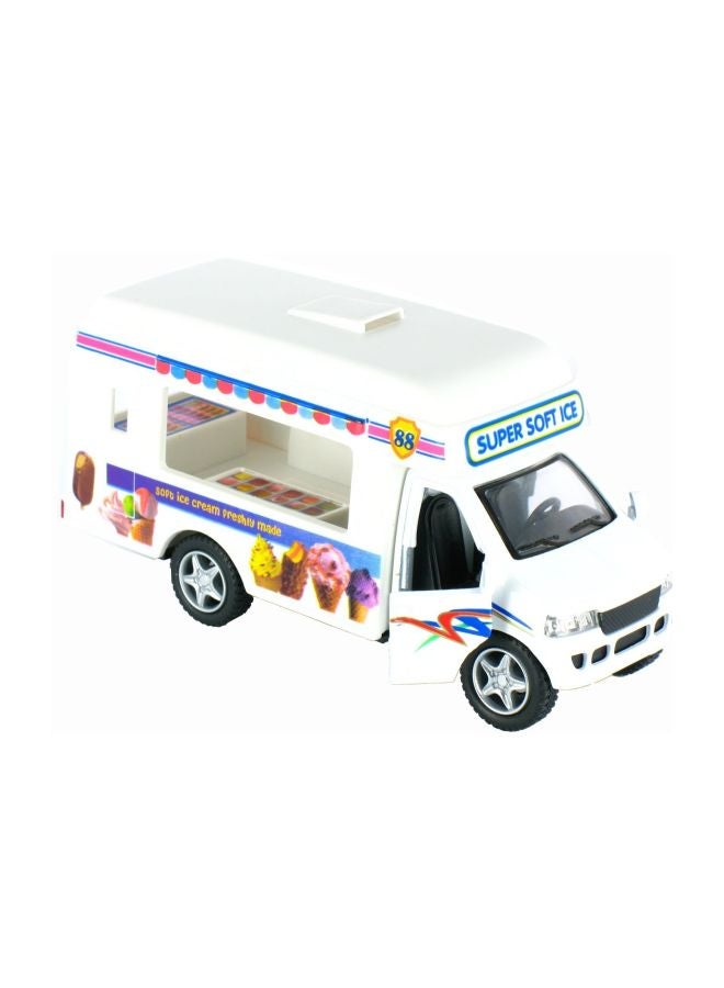 KinsFun Action Ice Cream Vending Truck White - Image 2