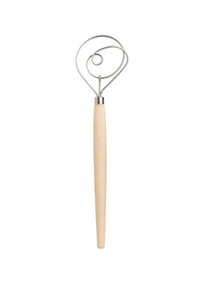 Mrs. Anderson's Baking Baking Dough Whisk Beige/Silver 15inch  - Image 1