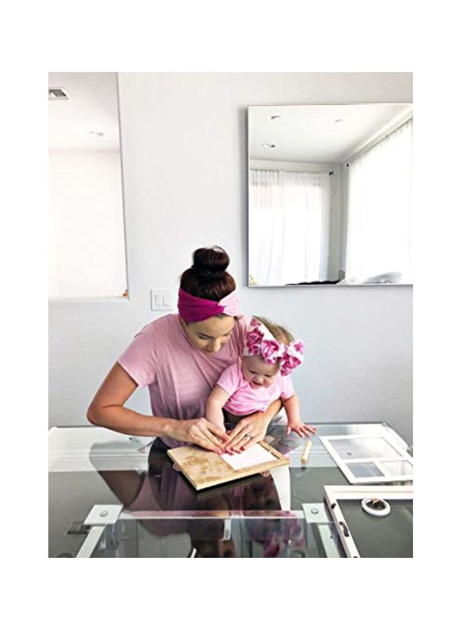 ماي ميني جوي إطار صورة للاحتفاظ ببصمة يد وقدم الطفل حديث الولادة بيج 11.1x9.1بوصة - Image 4