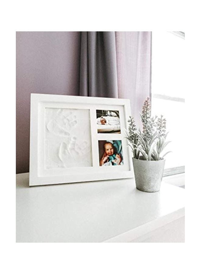 ماي ميني جوي إطار صورة للاحتفاظ ببصمة يد وقدم الطفل حديث الولادة بيج 11.1x9.1بوصة - Image 2