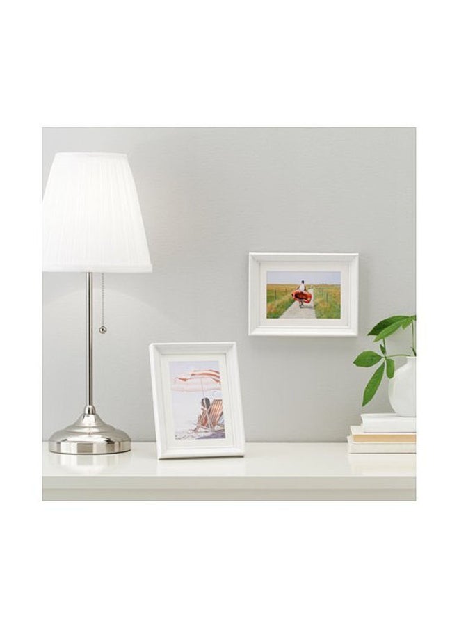 Ikea - 2-Piece Wooden Picture Frame White 8.5x6.5x2inch - Image 1