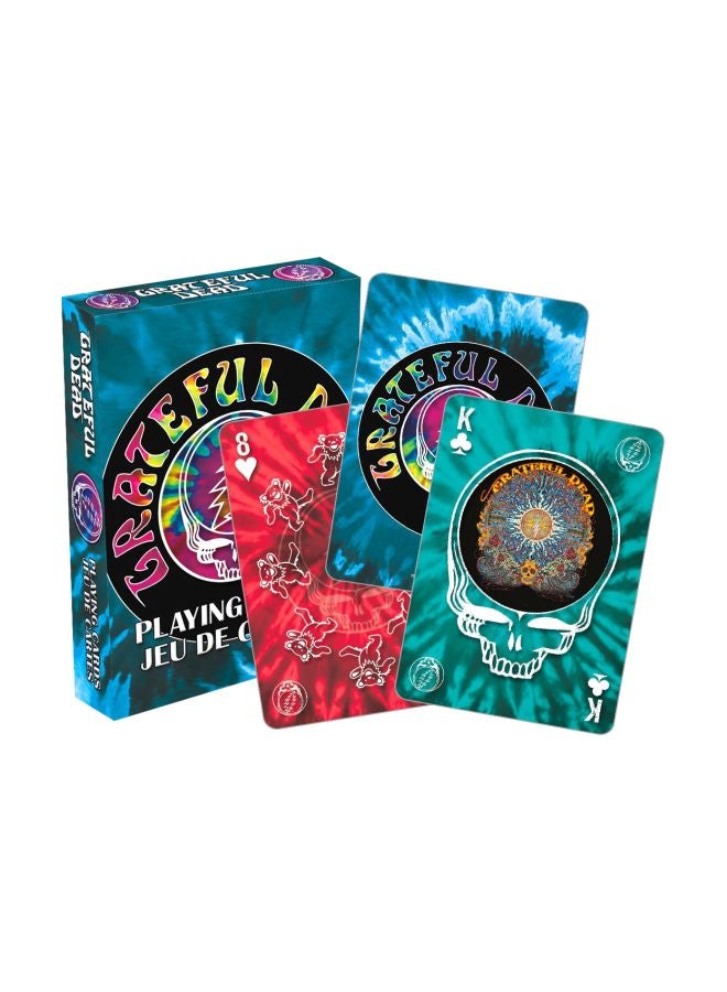 Aquarius - Dead Tie Dye Playing Cards 52208 - Image 1