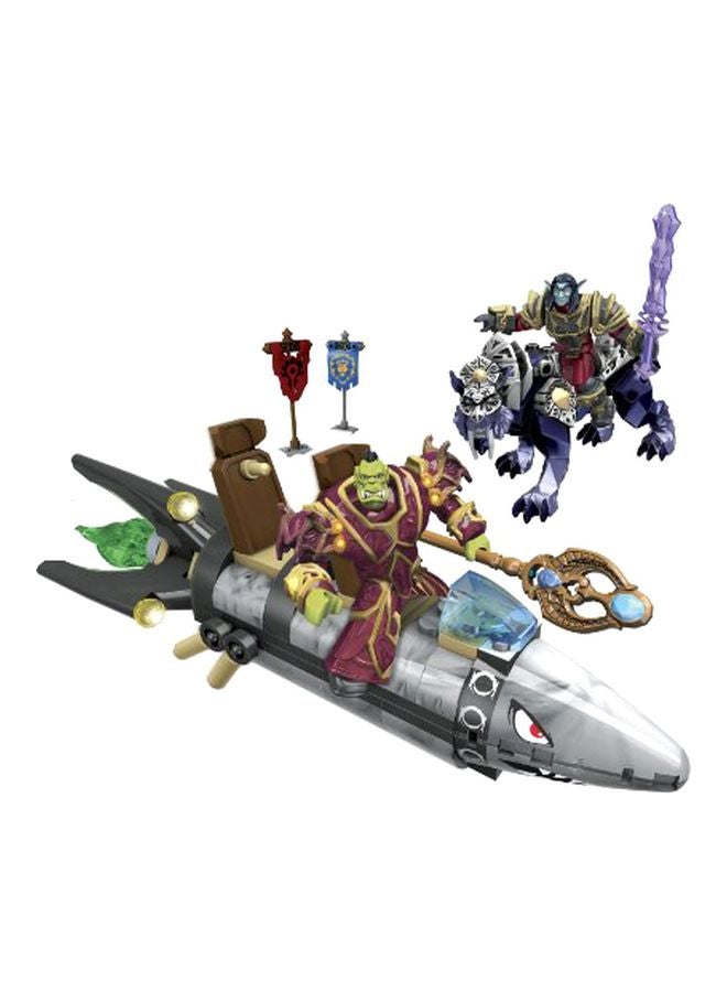 لعبة بناء المجسمات بارين لاندز تشيس من لعبة World Of Warcraft مكونة من 128 قطعة