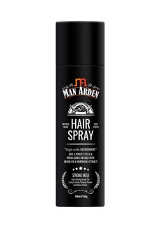 Man Arden Strong Hold Styling And Nourishment Hair Spray 180ml  - Image 1