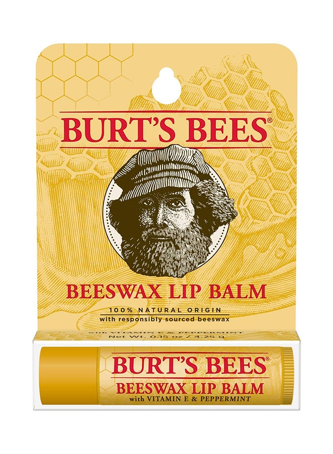 Burt's Bees - Beeswax Lip Balm - Image 1