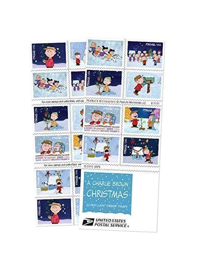 USPS 20-Piece Forever Postage Stamp 