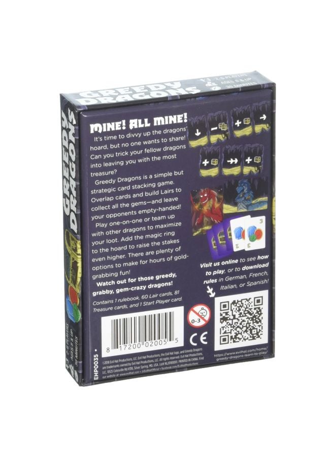 Evil Hat Productions, LLC - Greedy Dragons Card Game EHP00035 - Image 1