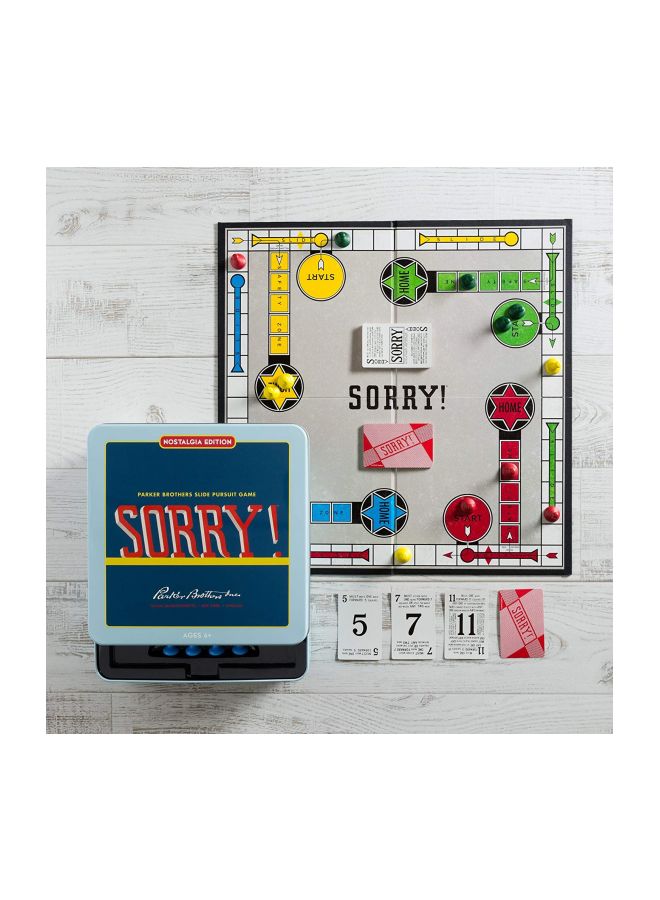 Winning Solutions Sorry Nostalgia Tin Board Game WS22504 - Image 2