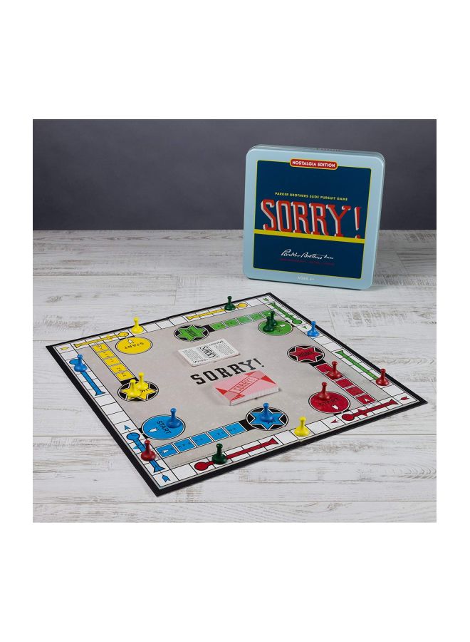 Winning Solutions Sorry Nostalgia Tin Board Game WS22504 - Image 3