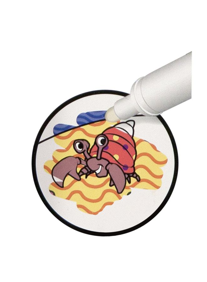 Melissa & Doug Colorblast Pad With Marker Storage 5358 White/Red/Yellow - Image 2