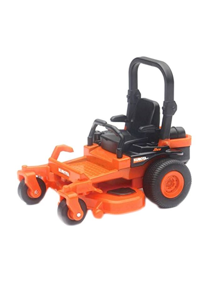 Kubota Zero Turn Lawn Mower Pull Back Vehicle Orange 3.5inch - Image 1