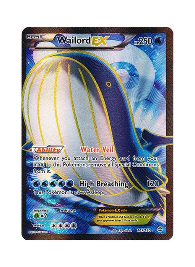 Pokemon - Wailord-EX Holo Card Game SG_B00S5LLEGU_US - Image 1