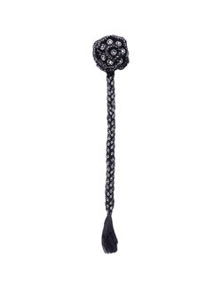 Juda Wig Choti With Stone Work Black 25-27inch