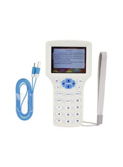 Handheld IC/ID/HID MiFare Access Control Card Reader With USB Cable White 6.5x3.5x1.4inch - v1579584620/N33857202A_1