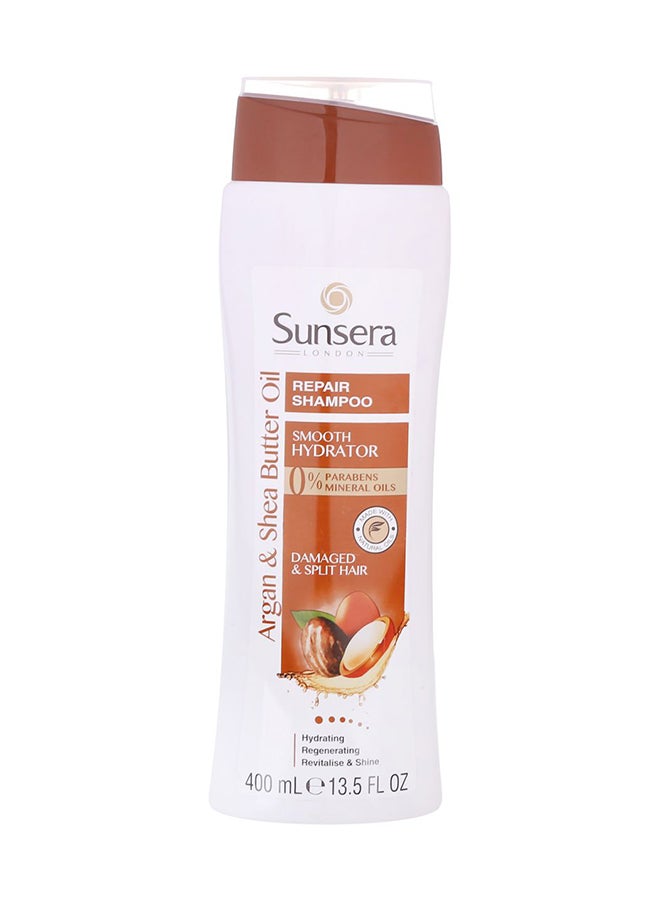 Sunsera Argan And Shea Butter Oil Shampoo 400ml