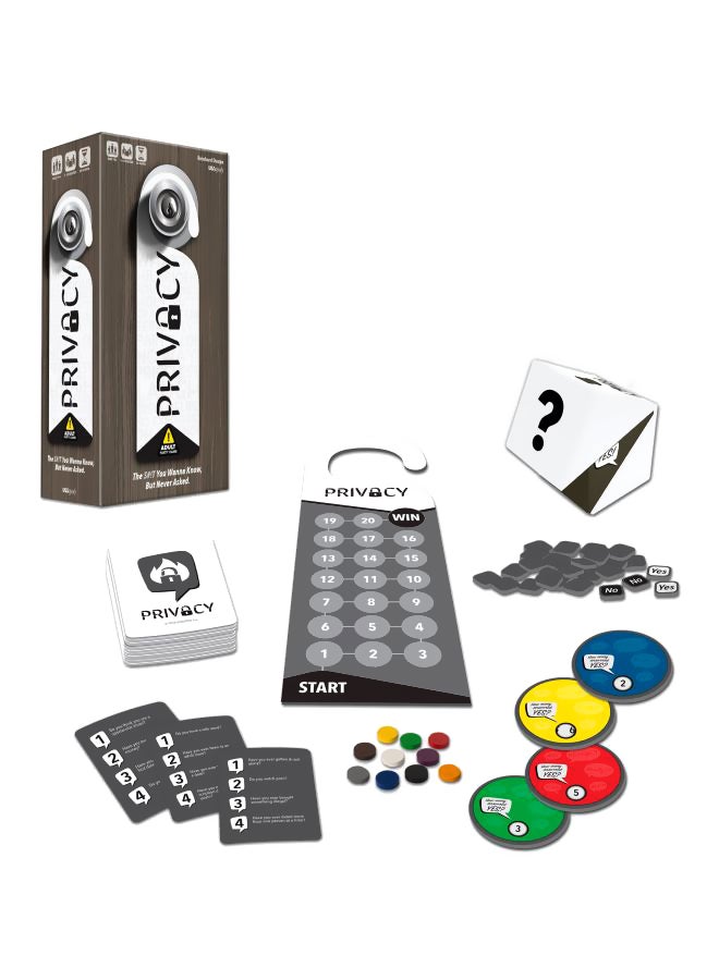 USAopoly Privacy Board Game PV124-539  - Image 1