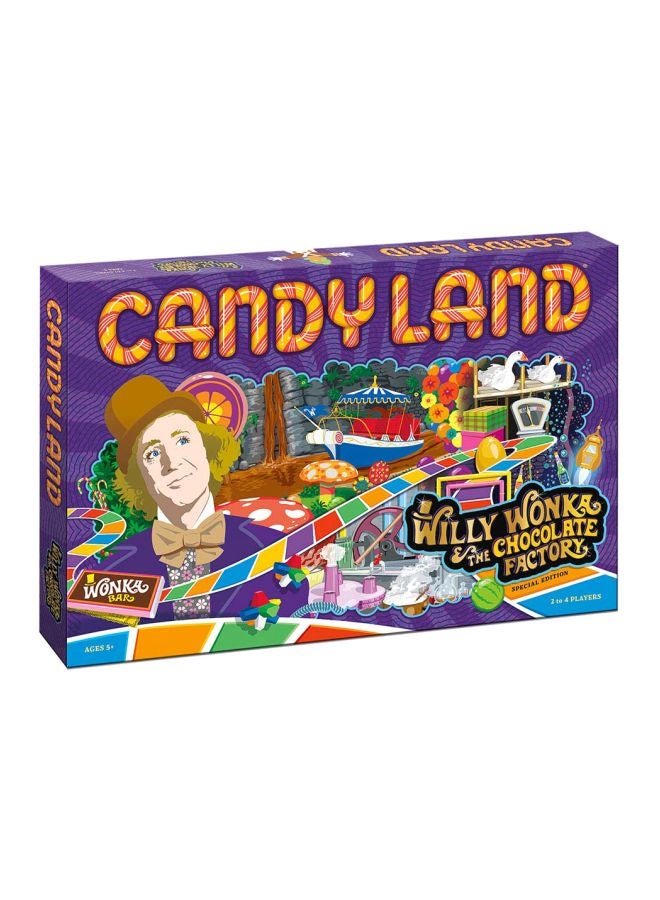 USAopoly Candy Land Willy Wonka The Chocolate Factory Board Game CY010-495  - Image 2