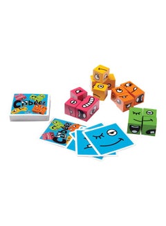 blue orange Cubeez Family Card Game  - Image 1