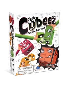 blue orange Cubeez Family Card Game  - Image 2