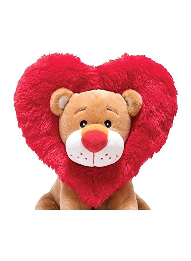 كادل بارن لعبة مخملية بتصميم أسد، مثالية للعناق - Image 2