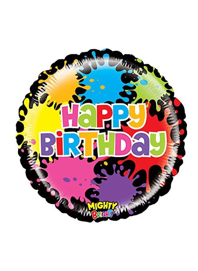 Burton & Burton Happy Birthday Foil Balloon 7750418 21inch