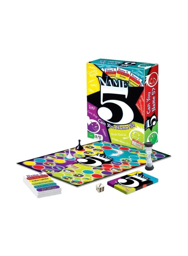 Endless Games Name 5 Party Pack Game - Image 1