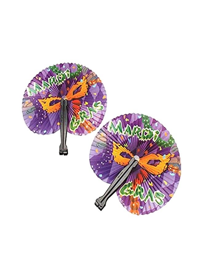 U.S. Toy 24-Piece Folding Paper Fan