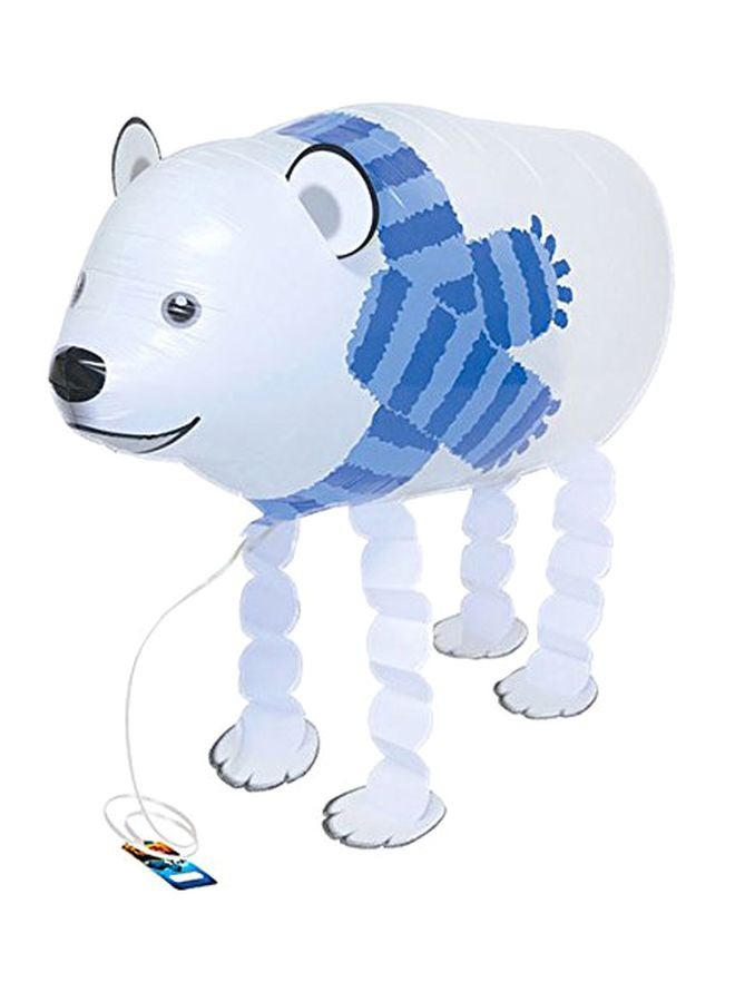 Burton & Burton Polar Bear Pet Shape Foil Balloon 9914026 23inch - Image 1
