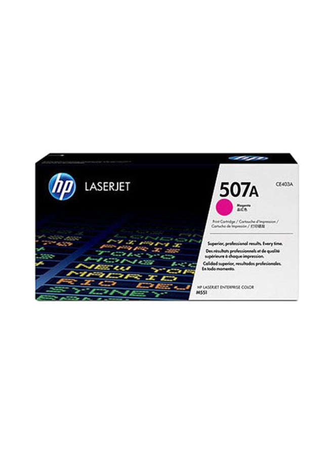 HP 507A Laser Toner Magenta