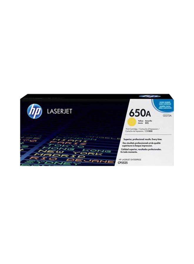 HP 650A Laserjet Toner Yellow 