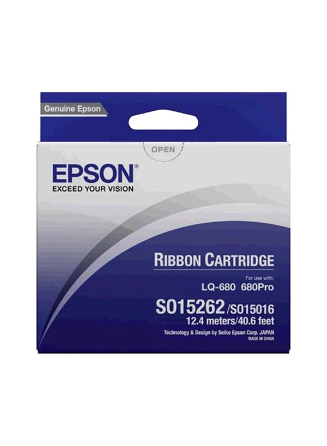 EPSON S015262 Ribbon Cartridge Black
