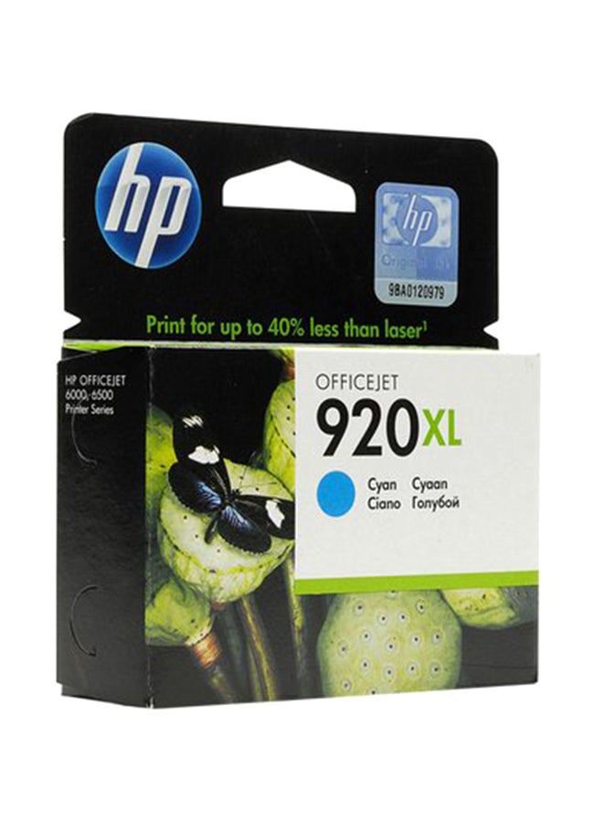 HP 920XL Inkjet Cartridge Cyan